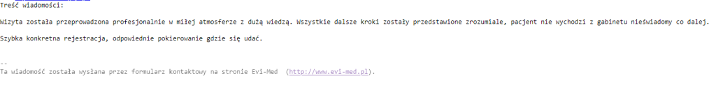 Opinia lek. Płudowski